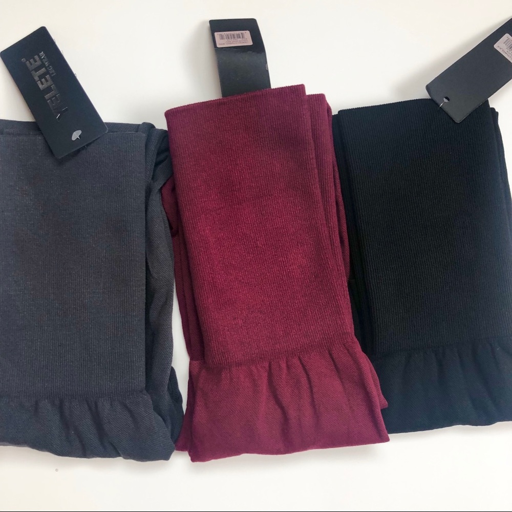 ❗️Last 1! WINE High Waist Tummy Control Legging - Picture 3 of 5
